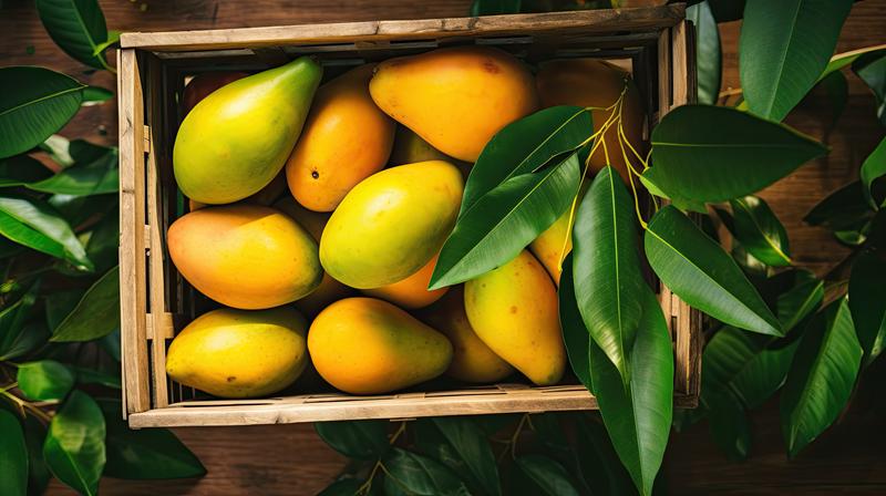 four Indian Mangoes Boxes Delivery Using Southwest Airlines Cargo