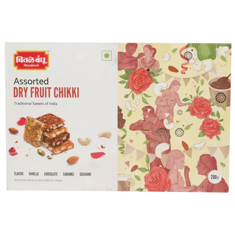 Chitale Bandhu Mithai Assorted Dryfruit Chikki Box - Image 4
