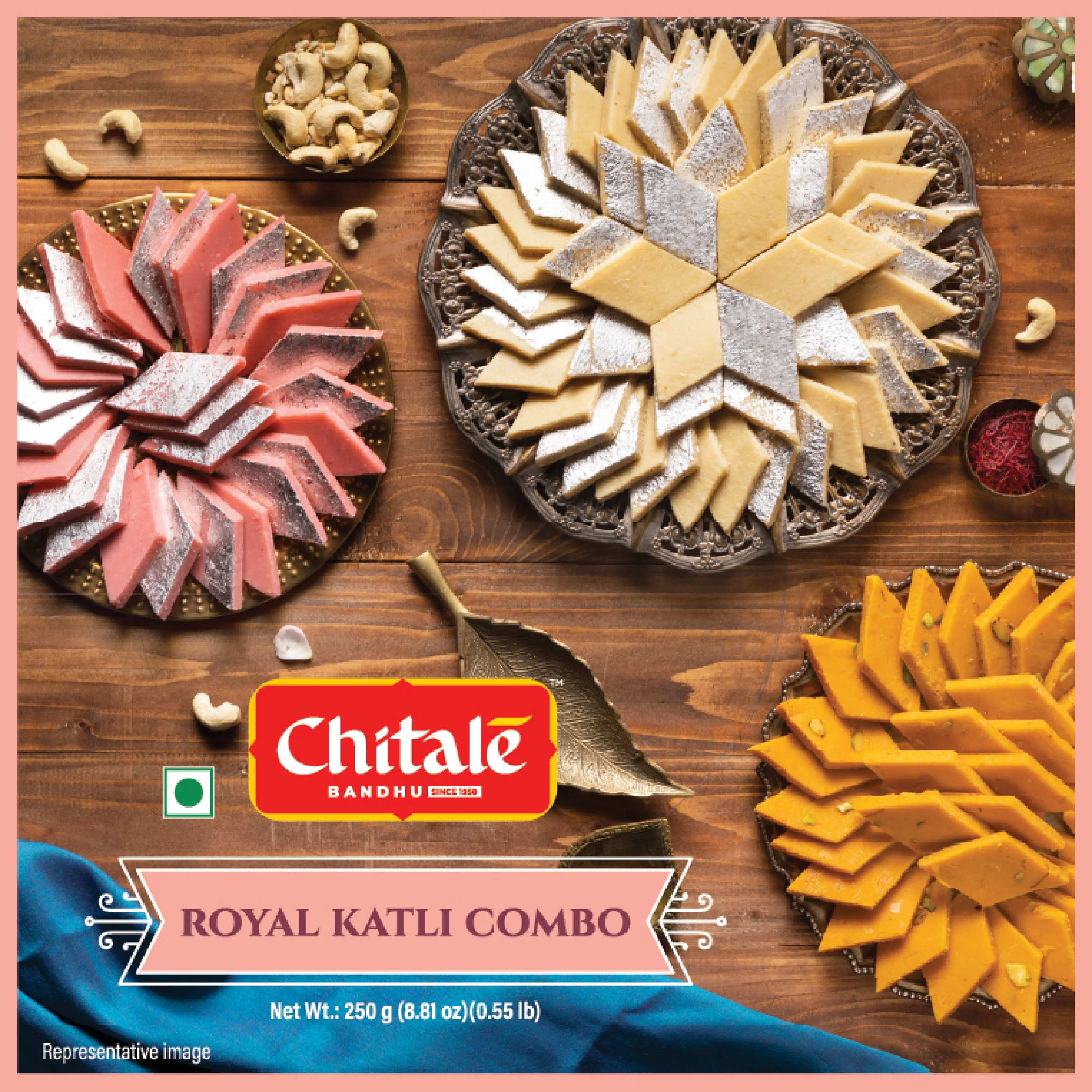 Royal Kaju Katli Combo 250g